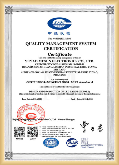 Certificate-ISO 14001-3